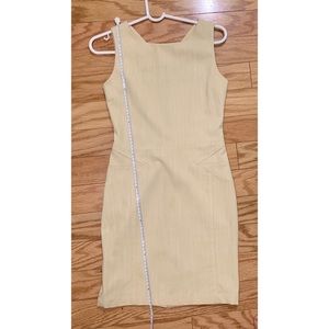 Timeless Beige / Off-White Sleeveless Dress
